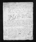Collection du greffe. Baptêmes, mariages, sépultures, 1737 - Les années 1709-1736 sont lacunaires dans cette collection