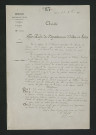 Conservation de la hauteur du déversoir, autorisation (23 octobre 1860)
