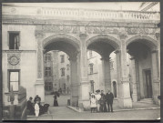 Pau (Pyrénées-Atlantiques). Château, entrée principale.
