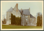 Château de Saché : façade.
