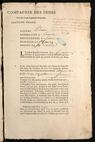 1720 (1er octobre)-1726 (27 mars)