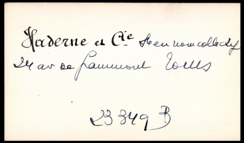 Habitations - Hantry