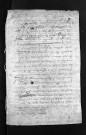 Collection du greffe. Baptêmes, mariages, sépultures, 1737 - Les années 1692-1736 sont lacunaires dans cette collection