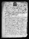 Baptêmes, mariages, sépultures, 1686