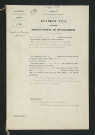 Procès-verbal de récolement (23 mai 1860)