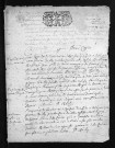Collection du greffe. Baptêmes, mariages, sépultures, 1718 - Les années 1712-1717 sont lacunaires dans cette collection