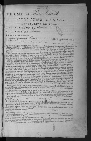 1763 (15 janvier)-1764 (9 juillet)