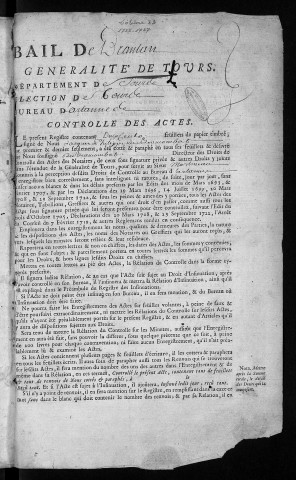 1755 (8 juillet)-1757 (29 octobre)
