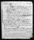 Collection du greffe. Baptêmes, mariages, sépultures, 1758-1759