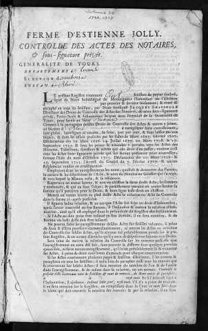 1736 (7 juillet)-1737 (14 mars)