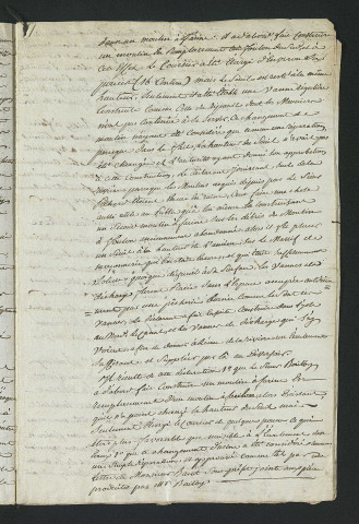 Procès-verbal d'état des lieux (29 décembre 1826)
