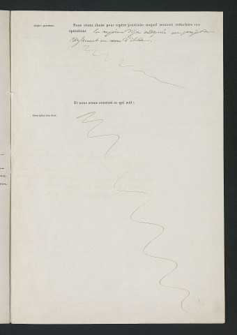 Procès-verbal de visite (4 janvier 1853)