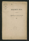 Arrêté portant règlement hydraulique des usines de l'Indre situées sur la rivière du Long (15 juin 1854)