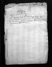 Collection du greffe. Baptêmes, mariages, sépultures, 1672 - Les années 1670-1671 sont lacunaires dans cette collection