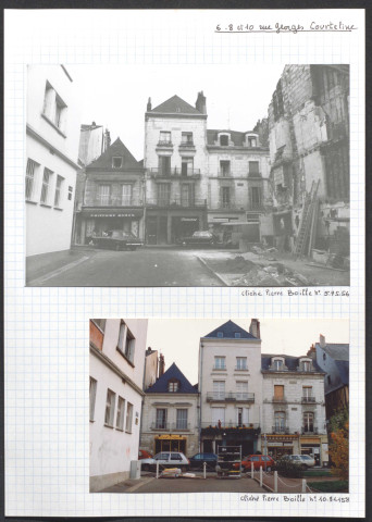 6, 8 et 10 rue Georges Courteline.