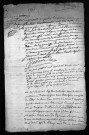 Collection du greffe. Baptêmes, mariages, sépultures, 1737 - Les années 1706-1736 sont lacunaires dans cette collection