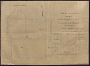 Église : plan (1867).