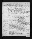 Collection du greffe. Baptêmes, mariages, sépultures, 1742