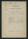 Procès-verbal de récolement (18 mai 1855)