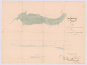 Plan et nivellement (3 septembre 1829)