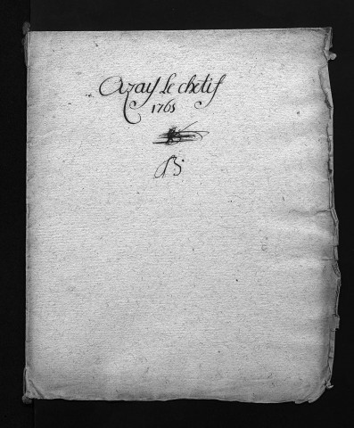 Collection du greffe. Baptêmes, mariages, sépultures, 1765