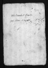 Collection du greffe. Baptêmes, mariages, sépultures, 1783-1er janvier 1784