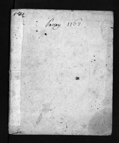 Collection du greffe. Baptêmes, mariages, sépultures, 1767 - Les années 1764-1766 sont lacunaires dans cette collection