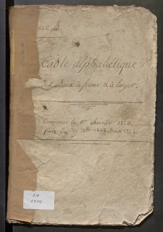 1813-1824 – N° d'origine : 4