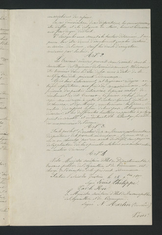 Ordonnance royale valant règlement d'eau (28 novembre 1837)