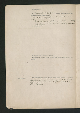 Procès-verbal de visite (27 avril 1879)
