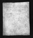 Baptêmes, mariages, sépultures, 1692 - Les années 1676-1691 sont lacunaires dans les deux collections