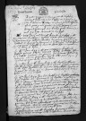 Baptêmes, mariages, sépultures, 1677