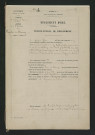Procès-verbal de récolement (15 juin 1855)