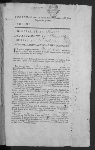 1785 (6 décembre)-1786 (8 novembre)