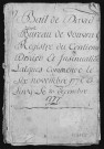 Centième denier et insinuations suivant le tarif (6 novembre 1775-20 décembre 1777)