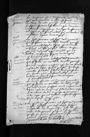 Collection du greffe. Baptêmes, mariages, sépultures, 1740 - La période juin 1677-1739 est lacunaire dans cette collection