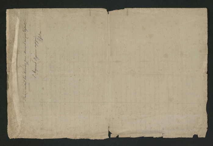 Procès-verbal de visite (16 avril 1831)