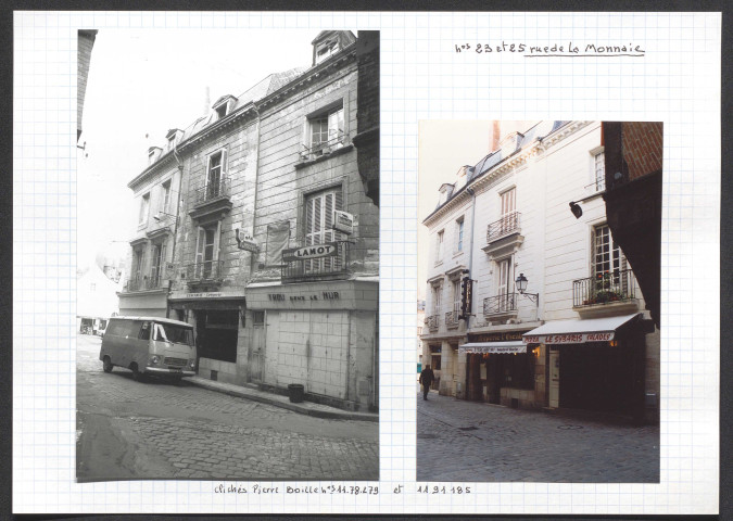 23 et 25 rue de la Monnaie.