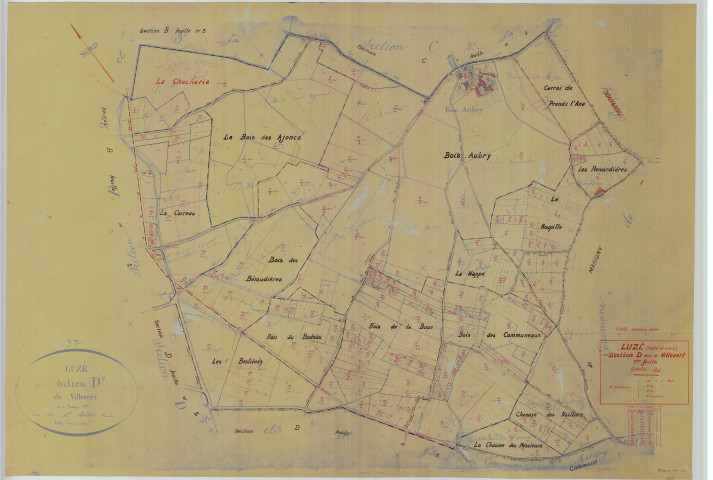 Section D, feuille 1