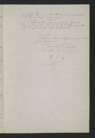 Arrêté (25 mai 1860)