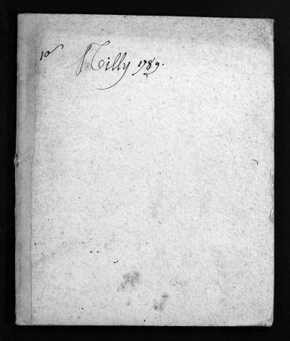 Baptêmes, mariages, sépultures, 1789