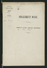 Arrêté portant règlement hydraulique du Moulin neuf. (4 janvier 1862)