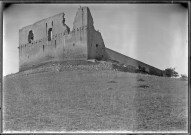 Gravina in Puglia. Vue des vestiges du château de Gravina.