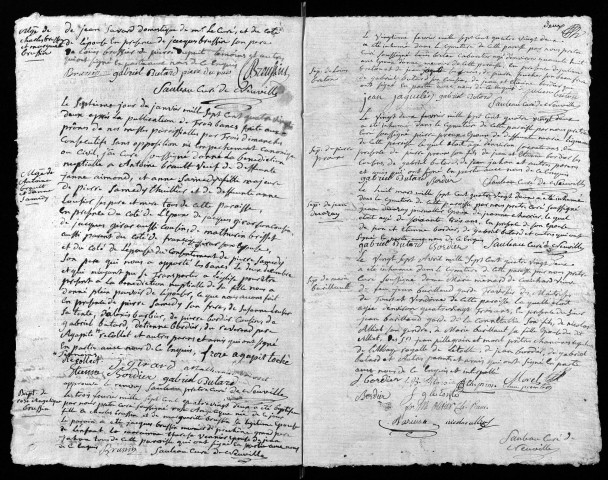 Collection du greffe. Baptêmes, mariages, sépultures,1782