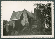 Château de Saché : façade.