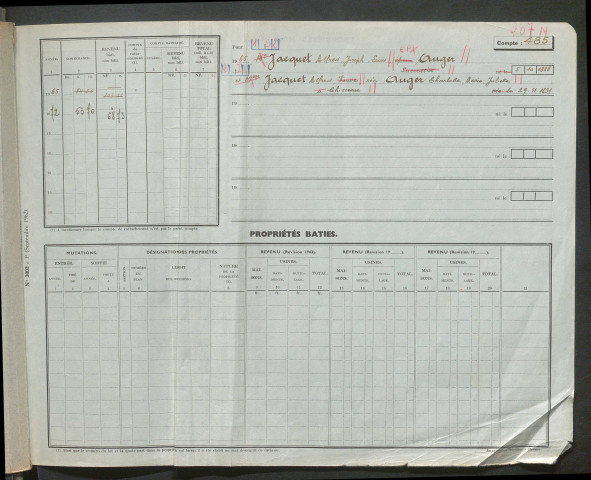 Comptes actifs J - Z. Comptes supprimés 1-99.