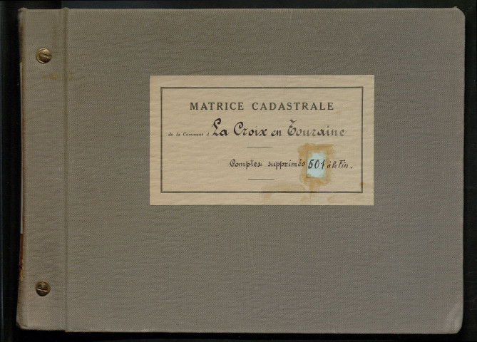 Comptes supprimés 501 à la fin.