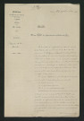 Décision de l'administration (16 septembre 1862)