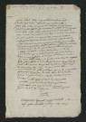 Procès-verbal de visite du garde champêtre (12 mai 1817)