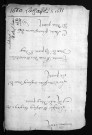 Collection du greffe. Baptêmes, mariages, sépultures, 1680-1681